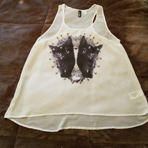 Kitty Tank Top